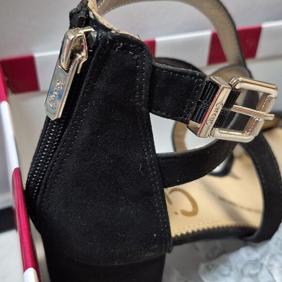 Circus by Sam Edelman Women's 6.5 Black Stella Block Heel Sandals - New - Picture 4 of 4